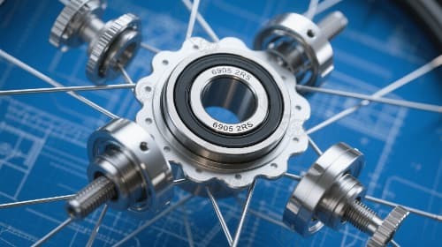 6905 2RS for Bicycle wheel axle