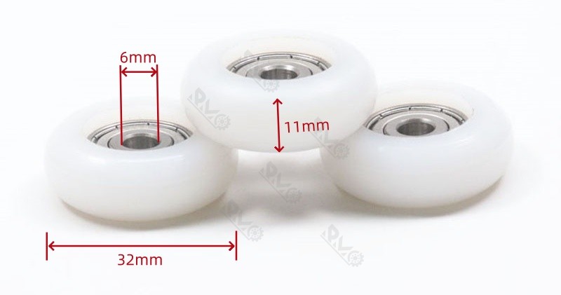 S626 high strength bearing nylon wheel S626 high strength bearing nylon wheel