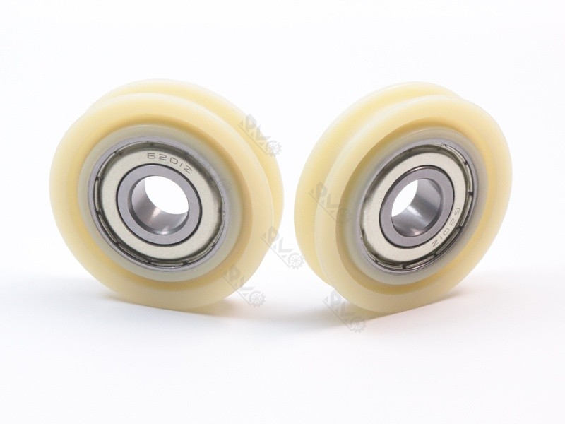 U Groove Nylon PA6 Bearing Wheels