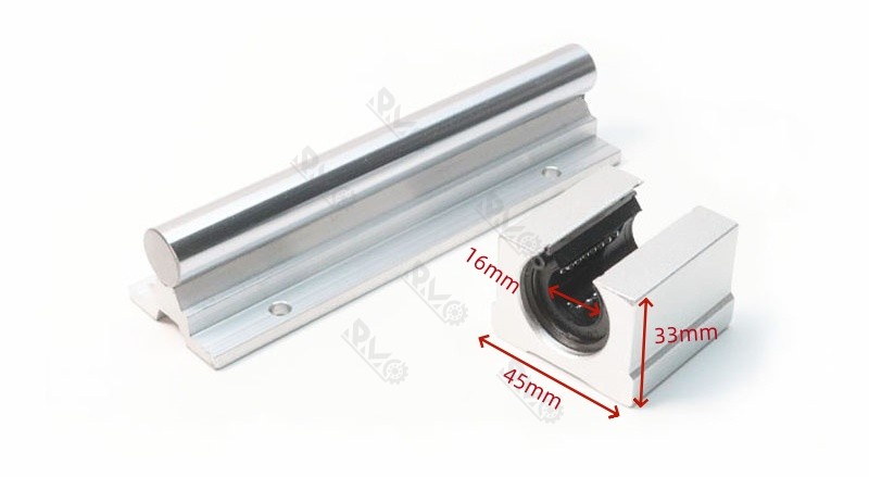 SBR16UU linear motion rail bearing