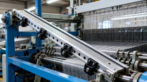 SGR guide rail for textile machinery