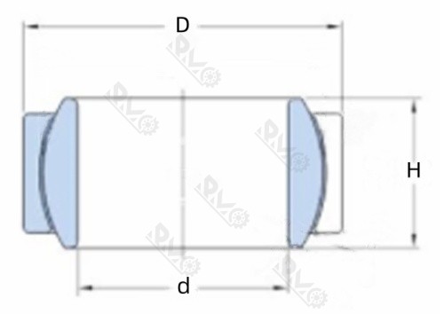 GE...C series bearing drawing