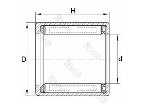 HF Series Needle Roller Drawings HF Series Needle Roller Drawings