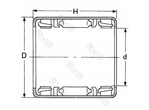 FCB Series Needle Roller Drawings FCB Series Needle Roller Drawings