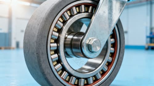 roller bearing for transport vehicle rollers