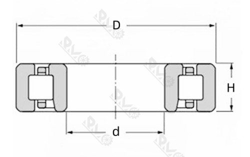 NJ Series Cylindrical Roller Bearing Drawing NJ Series Cylindrical Roller Bearing Drawing