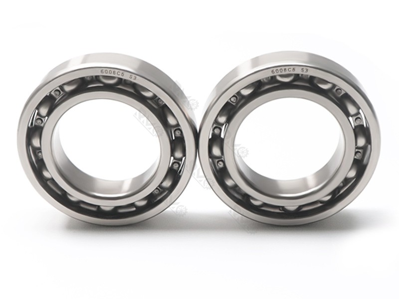 6008C5 S3 high temperature ball bearing 250C heat stabilized for industrial kiln